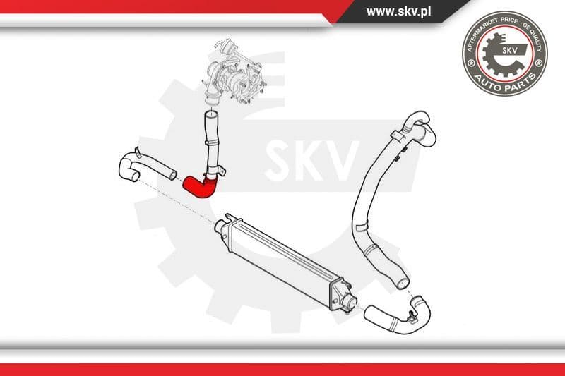 Charge Air Hose 24SKV580 - image 4