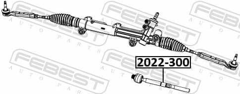 Inner Tie Rod 2022-300 - image 2