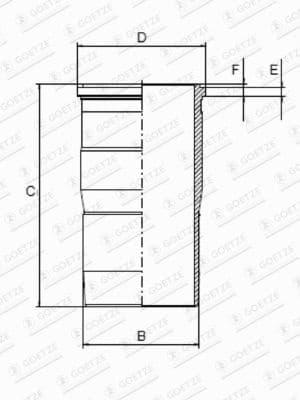 Cylinder Liner 15-451190-00
