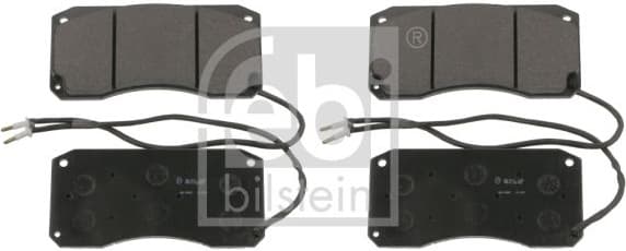 Brake Pad Set, disc brake 16611