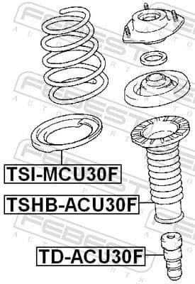 Rubber Buffer, suspension TD-ACU30F - image 2