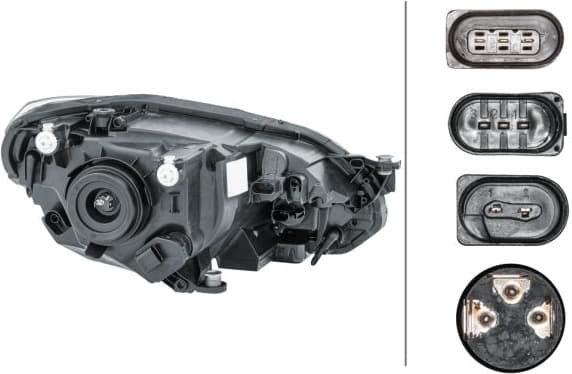 Headlight 1EL012644011 - image 2