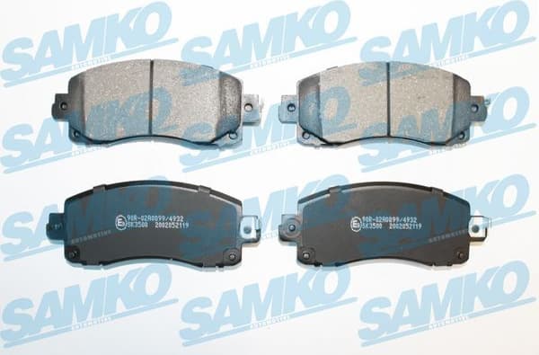 Brake Pad Set, disc brake 5SP2119