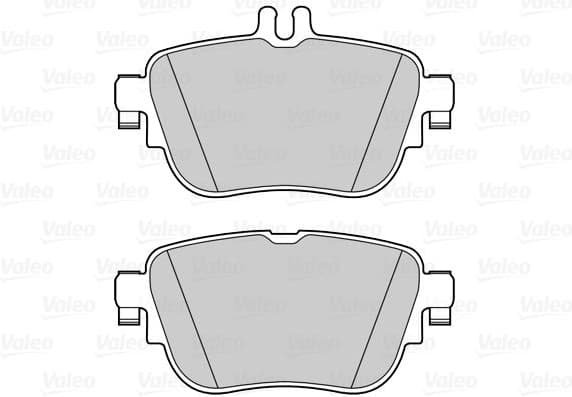 Brake Pad Set, disc brake ESSENTIAL 302309 - image 2