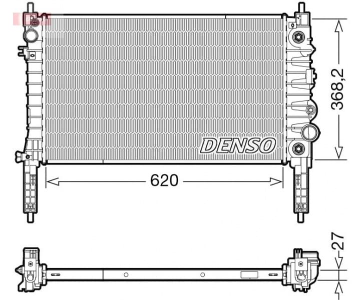 Radiator, engine cooling DRM20119