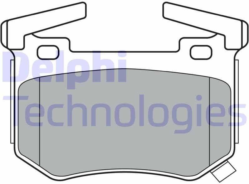 Brake Pad Set, disc brake LP3397