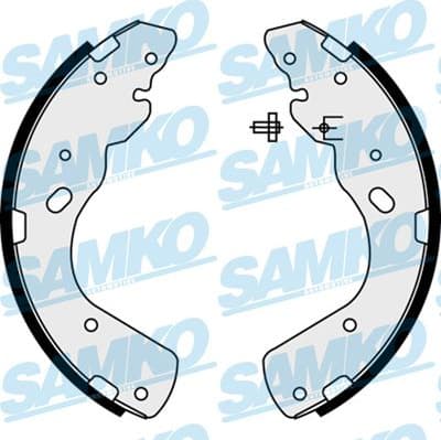 Brake Shoe Set 88450