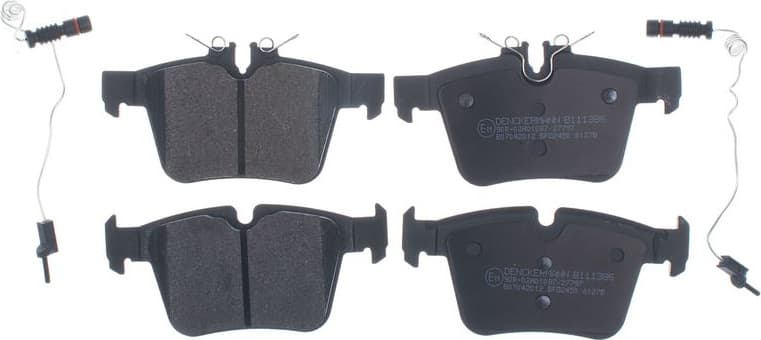 Brake Pad Set, disc brake B111386