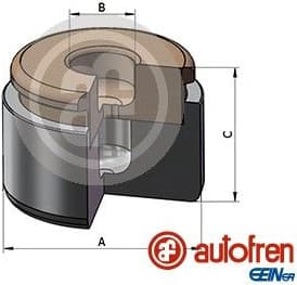Piston, brake caliper D025747
