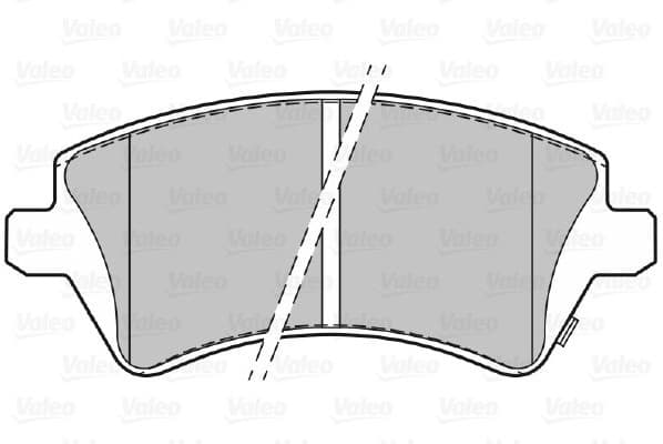 Brake Pad Set, disc brake ESSENTIAL 301679 - image 2