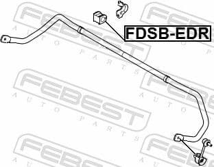 Mounting, stabiliser bar FDSB-EDR - image 2