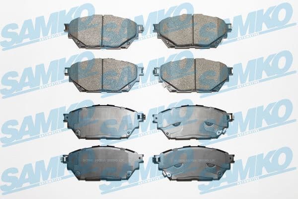 Brake Pad Set, disc brake 5SP2000