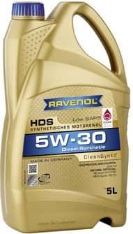 Engine Oil RAVENOL HDS SAE 5W-30 1111121-005-01-999