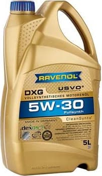 Engine Oil RAVENOL DXG SAE 5W-30 1111124-005-01-999