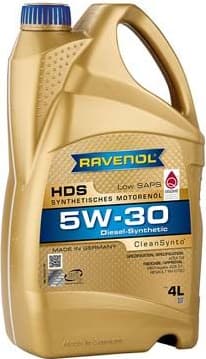 Engine Oil RAVENOL HDS SAE 5W-30 1111121-004-01-999