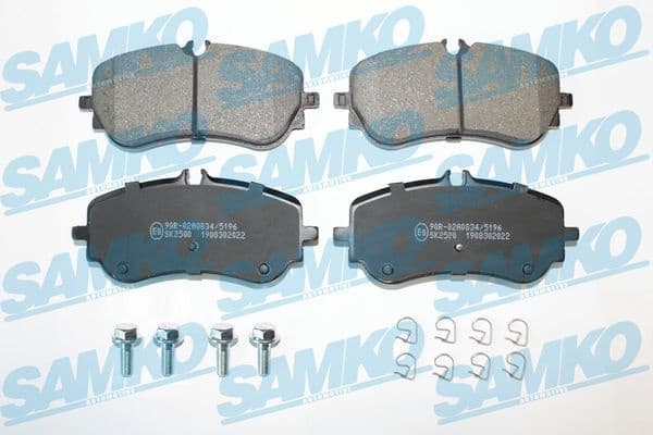 Brake Pad Set, disc brake 5SP2022
