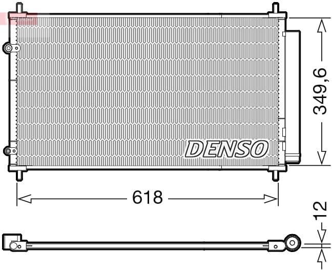 Condenser, air conditioning DCN50117