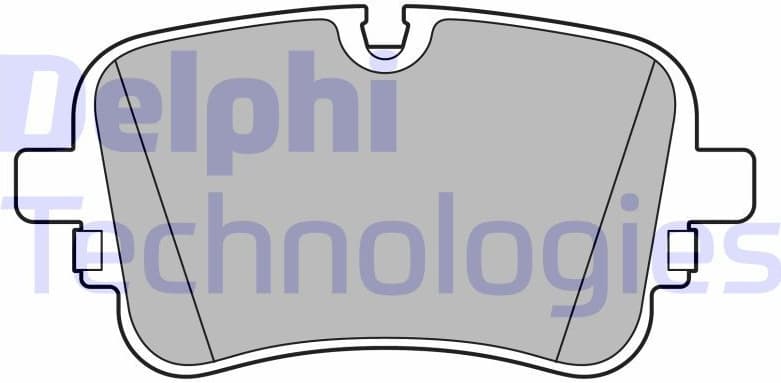 Brake Pad Set, disc brake LP3671