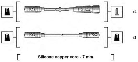 Ignition Cable Kit 941175140755