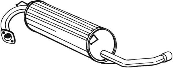 Rear Muffler 278-839