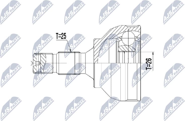 Joint Kit, drive shaft NPZ-CT-022