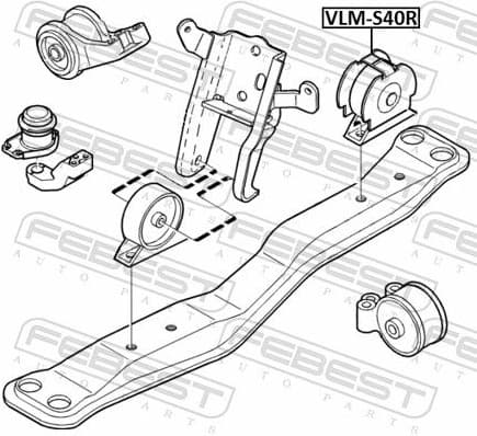 Mounting, engine VLM-S40R - image 2