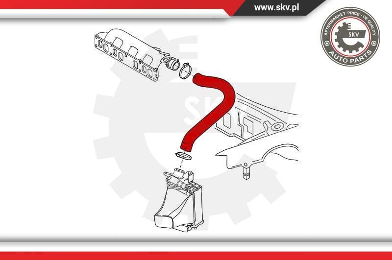 Charge Air Hose 43SKV150 - image 4