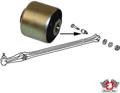 Mounting, control/trailing arm JOPEX 8140200100