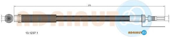 Brake hose front 13.1237.1