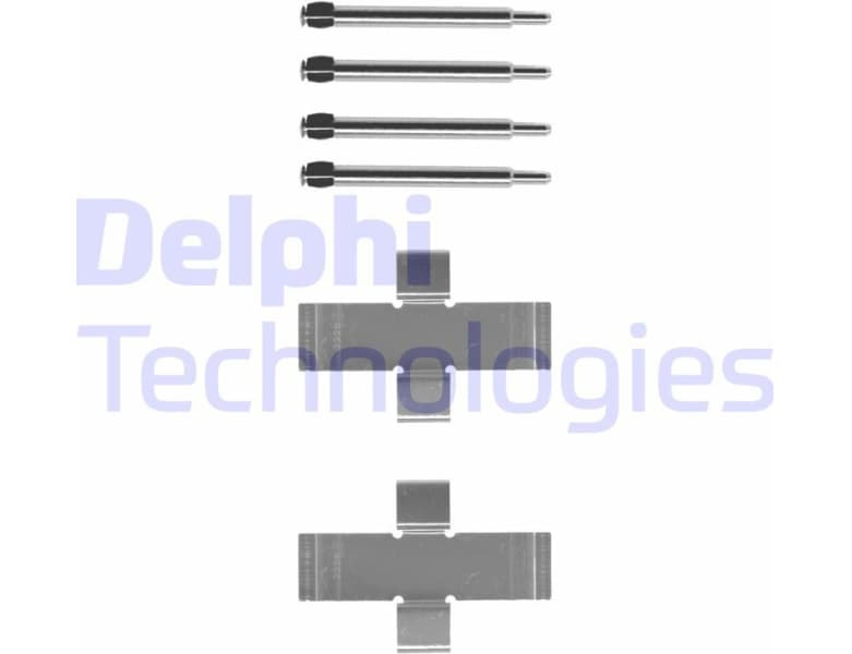 Accessory Kit, disc brake pad LX0006