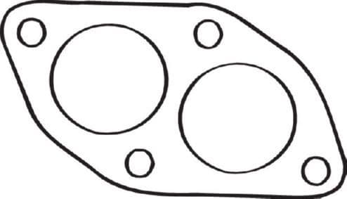 Gasket, exhaust pipe 256-419