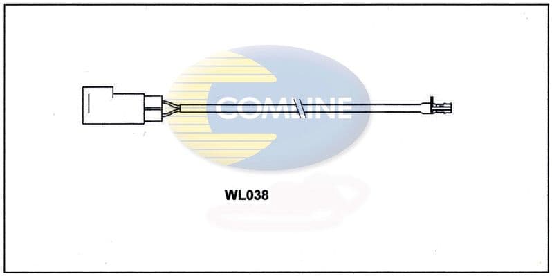 Warning Contact, brake pad wear WL038 - image 2