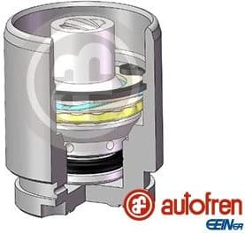 Piston, brake caliper D025102K