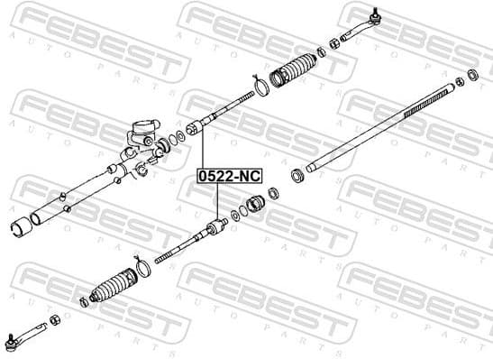 Inner Tie Rod 0522-NC - image 2