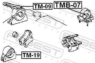 Mounting, engine TMB-07 - image 2