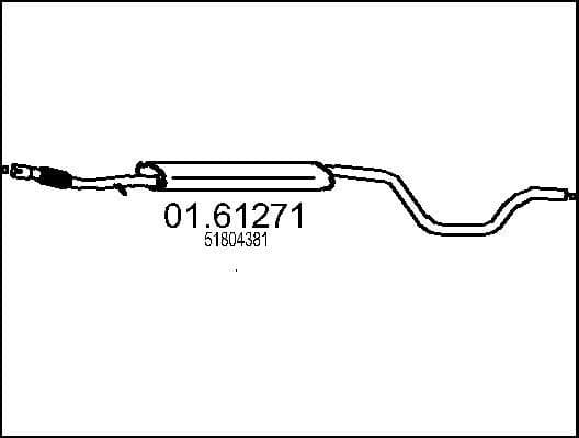 Rear Muffler 01.61271