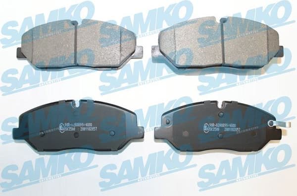Brake Pad Set, disc brake 5SP2057