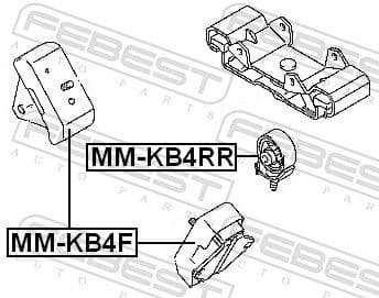 Mounting, engine MM-KB4RR - image 2