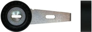 Tensioner Pulley, V-ribbed belt P424001