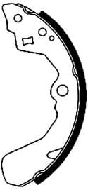 Brake Shoe Set 91039001 - image 2