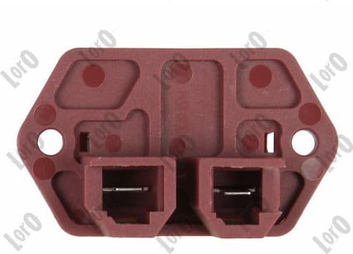 Resistor, interior blower LORO 133-009-006 - image 2