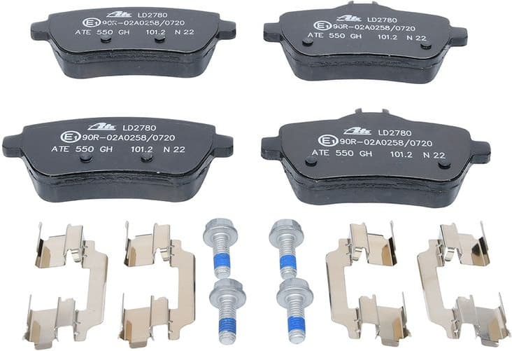 Brake Pad Set, disc brake ATE Ceramic 13.0470-2780.2 - image 2