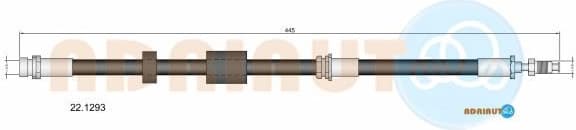Brake hose front 22.1293