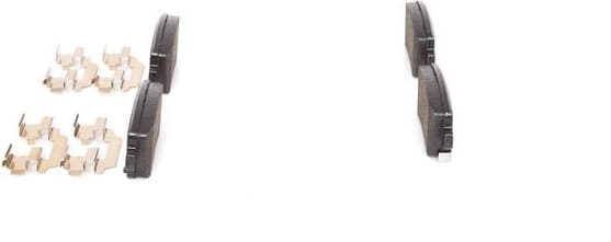 Brake Pad Set, disc brake 0986494668