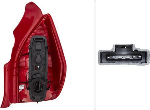 Tail Light Assembly 2VP 354 030-031 - image 2