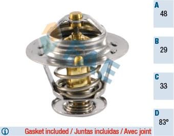 Thermostat, coolant 5304783