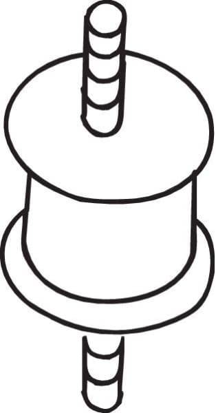 Mount, exhaust system 255-458