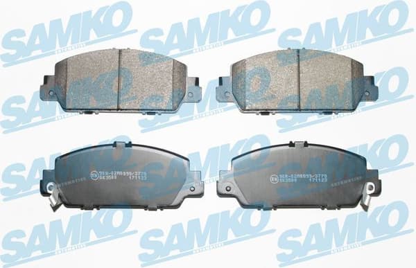 Brake Pad Set, disc brake 5SP1886