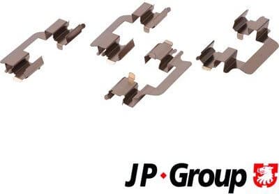 Accessory Kit, disc brake pad JP 1163650710