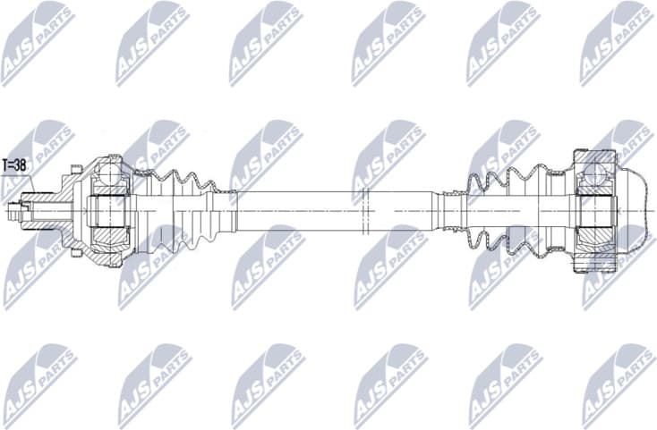 Drive Shaft NPW-AU-044